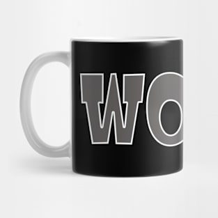 Woof Graphic Mug